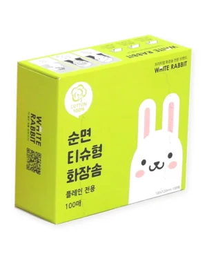 WHITE RABBIT Plain Tissue Cotton Pads